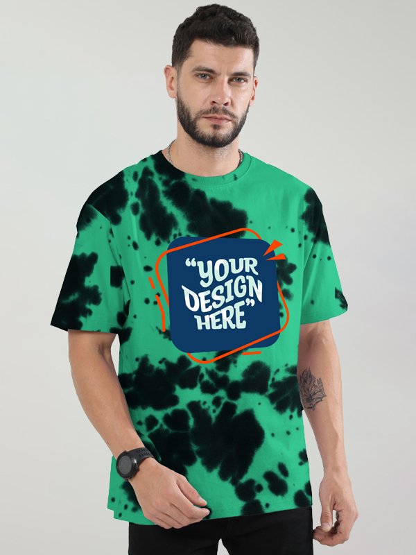 Unisex Tie Dye Oversized T-Shirt
