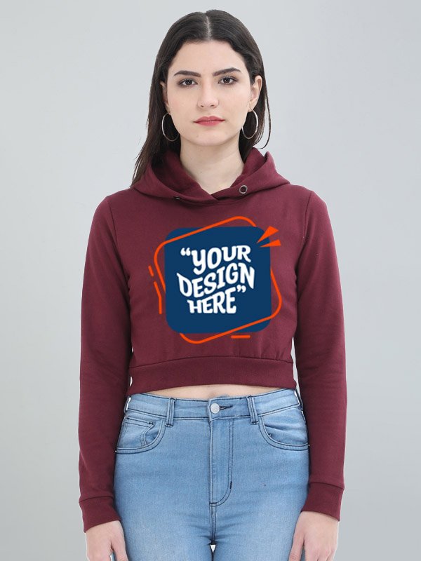 Female Cropped Hoodie | FC32 (Copy)test