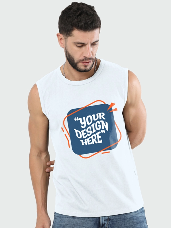 Male Sleeveless T-Shirt | MS36
