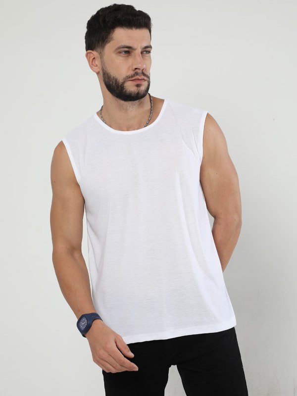 Male AOP Sleeveless Tee | MA29